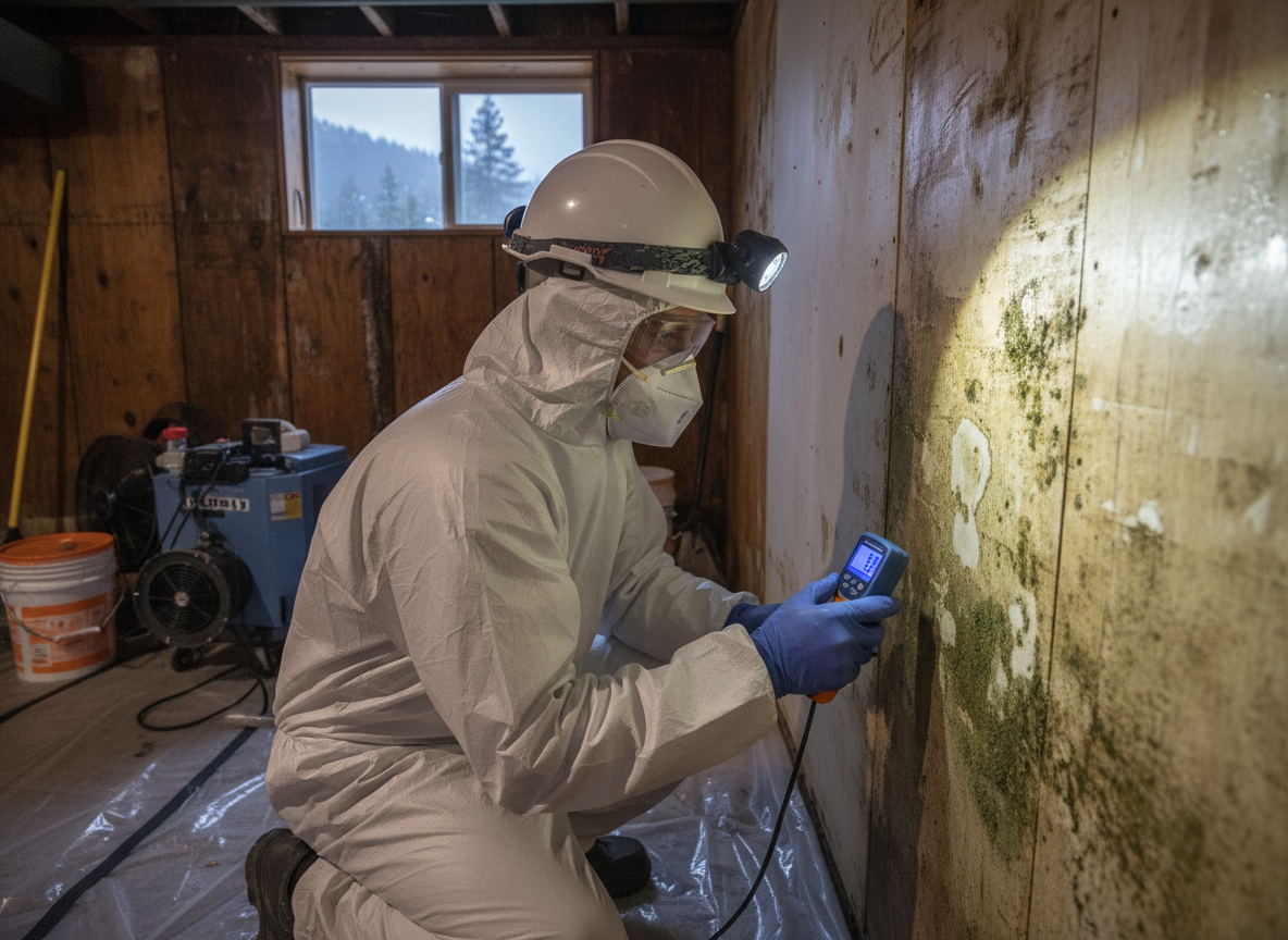 Checking for Hidden Mold After Heavy Mountain Rains