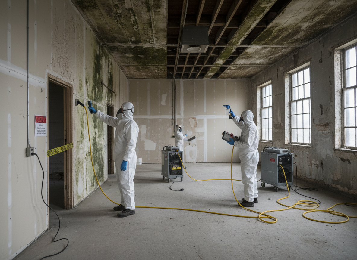 Commercial mold inspection in Sugarloaf