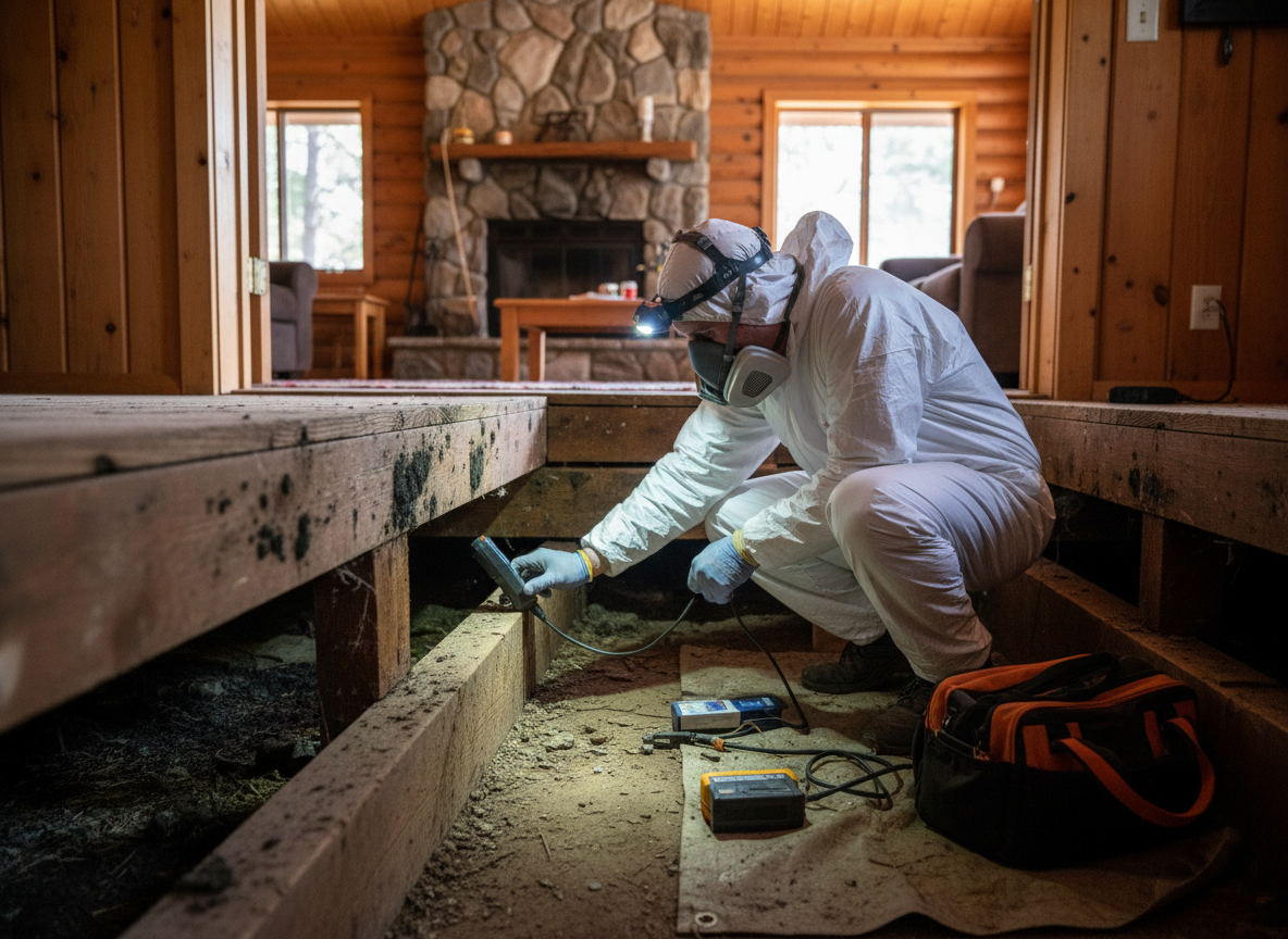 Home mold inspection in Sugarloaf