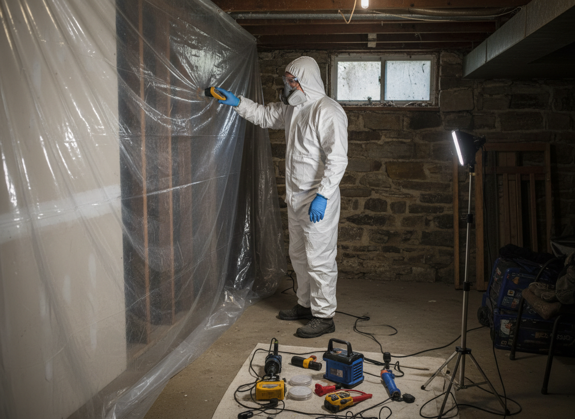 Mold inspection near me in Sugarloaf