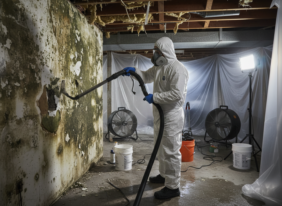 water damage mold remediation in Sugarloaf
